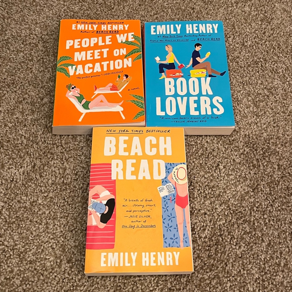 Emily Henry 3 book bundle